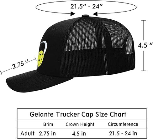 Embroidered Pickleball Hats for Men Women, Adjustable Heart Pickleball Baseball Caps Gifts for Fans in Saudi Arabia