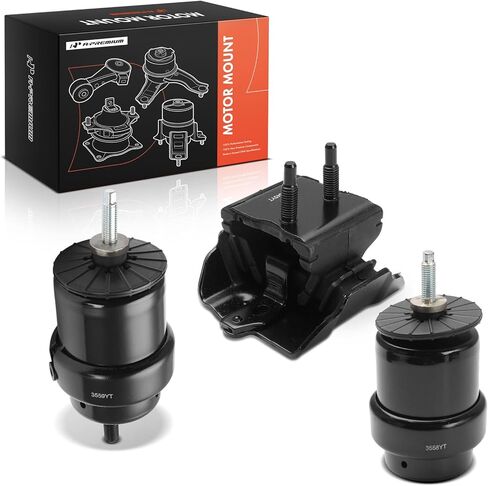 A-Premium Set of 3 Engine Motor Mount and Transmission Mount Set Compatible with Ford Ranger 2019 2020 2021 2022 2023, 2.3L, Automatic Transmission in Saudi Arabia
