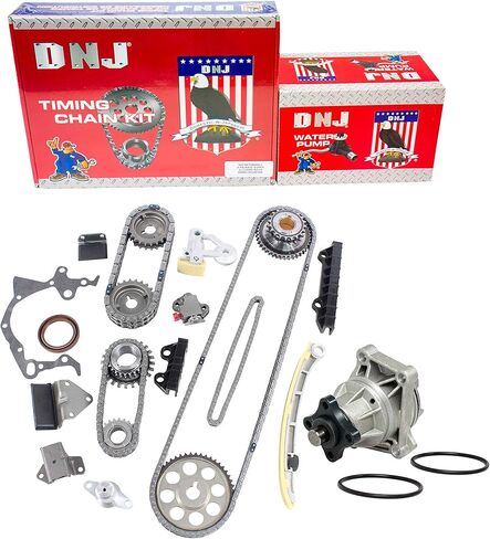 مجموعة سلسلة التوقيت DNJ TK523WP مع مضخة مياه لـ 1999-2006 شيفروليه، سوزوكي جراند فيتارا، تعقب، فيتارا 2.5L-2.7L V6 24V DOHC 2500cc in Kuwait