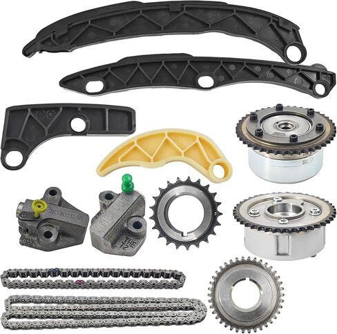 24350-2GGB0 12PCS Timing Chain Kit with VVT Sprocket Compatible with Hyundai Sonata 2016-2019, Tucson 2018-2021, Fits for Kia Sportage 2017-2022, 2.0L 2.4L Replace# 24370-2G751 in Kuwait