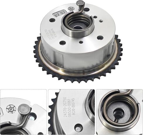 24350-2GGB0 12PCS Timing Chain Kit with VVT Sprocket Compatible with Hyundai Sonata 2016-2019, Tucson 2018-2021, Fits for Kia Sportage 2017-2022, 2.0L 2.4L Replace# 24370-2G751 in Kuwait