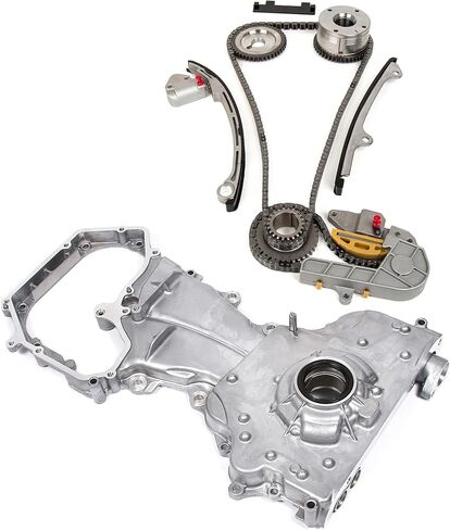 MA-9761314575 Timing Chain Kit VVT Gear Oil Pump Compatible With/For 02-06 Nissan Altima Sentra 2.5L QR25DE in Saudi Arabia