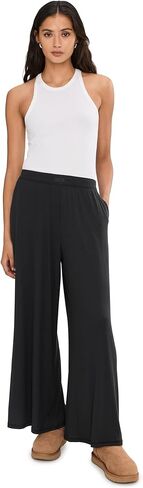 UGG Women's Imogen Wide Leg Pant Rib Pants in Saudi Arabia