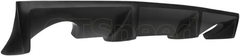 Compatible with/Replacement for Rear Bumper Lip, GT-S Style PU Rear Lip Diffuser Black, Fits 2003 2004 2005 2006 2007 2008 2009 Nissan 350Z Z33 Fairlady Z Coupe in Kuwait