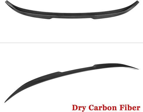 IKON MOTORSPORTS, Dry Carbon Fiber Trunk Spoiler Compatible with 2022-2025 BMW G42 G87 2 Series 220i 230i M240i xDrive M2 Coupe, Gloss Black VS Style Rear Spoiler Tail Wing in Saudi Arabia