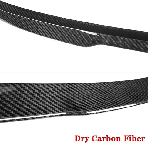 IKON MOTORSPORTS, Dry Carbon Fiber Trunk Spoiler Compatible with 2022-2025 BMW G42 G87 2 Series 220i 230i M240i xDrive M2 Coupe, Gloss Black VS Style Rear Spoiler Tail Wing in Saudi Arabia