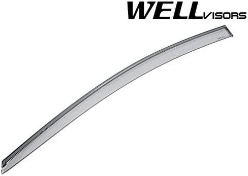 أقنعة نافذة WellVisors منحرفة للرياح متوافقة مع Honda 18-26 Odyssey مع واقيات مطر سوداء 3-847HD039 in Saudi Arabia