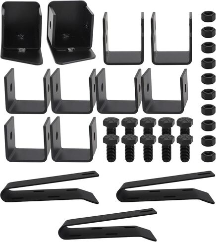 لـ 2007-2013 Chevy Silverado GMC Sierra Crew كابينة ممتدة 2.5 بوصة طقم رفع المقعد الخلفي متوافق مع شاحنات 2008-2014 2500HD 3500HD لمزيد من مساحة التخزين ونظام الصوت in Kuwait