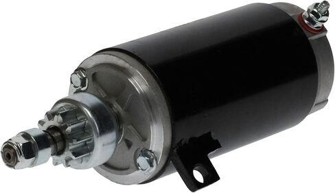 RAREELECTRICAL Marine Outboard Starter Motor 12V 10 Tooth Ccw Pmdd Compatible With Omc 585057 585196 586282 Sierra 18-5634 18-5647 Api Mot2003 V4 85 88 90 100 112 115 120 125 135 140Hp 1969-1998 in Saudi Arabia