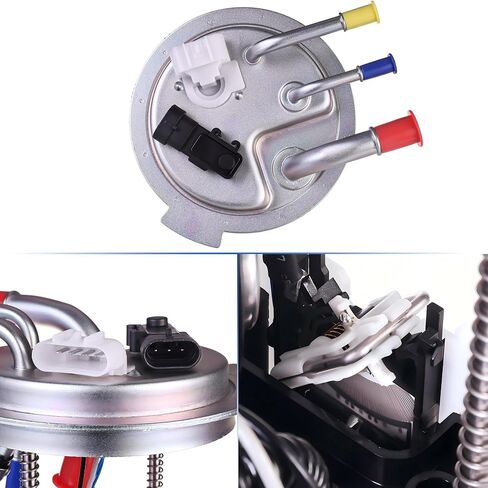 Fuel Pump for Chevy Tahoe 4.8 5.3 04-07 for Cadillac Escalade 5.3 6.0 04-06 Escalade 6.2 07 for GMC Yukon 4.8 5.3 04-07 Yukon 6.0 04-06 Yukon 6.2 07 only fits the Gasoline model E3581M MU1639 in Saudi Arabia