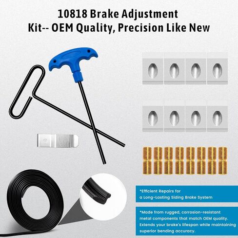 New 10818 Part Compatible with Tapco Brake, Brakes Tune Up Kit Compatible with Tapco Maxmimum XL 10"6", Pro 14 10"6" HD, Pro 14, Pro 19, Pro II, Pro III, and Pro 2000 12'6" Model in Kuwait