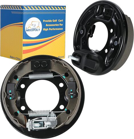 Driver and Passenger Side Brake Assembly Replacement for Club Car DS/Precedent 1995-Up, EZGO 1982-Up, Yamaha 1982-2006 Rear Brake Kit Replace OEM 101823301, 103380202,17081G1, J17-27209-00 in Kuwait