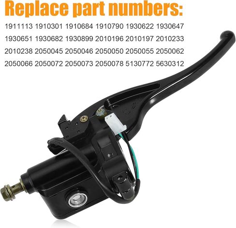 Left Front Brake Master Cylinder Lever for Polaris Sportsman 300 400 400L 500 550 600 700 800 Magnum Scrambler Trail Blazer Big Boss Xplorer Xpedition Worker Hawkeye Sport ATP Diesel Norwegian in Saudi Arabia
