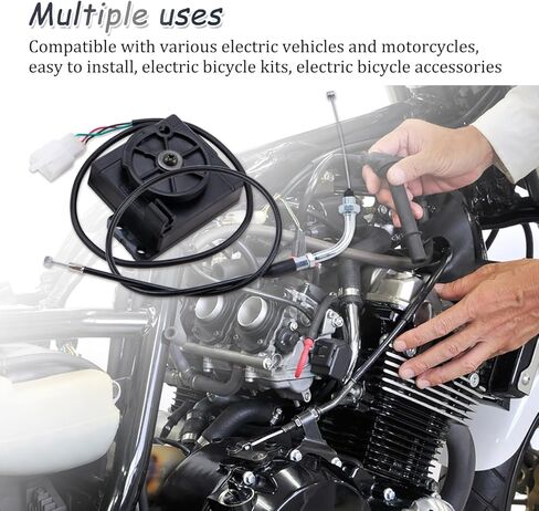 ZORZA 1Pcs Universal Throttle Control Kit Motorcycle Throttle Cable for Electric Bike Go Kart Enthusiasts in Saudi Arabia