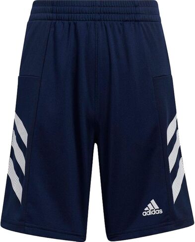 شورت رياضي صغير للأولاد من adidas، PRO Sport 3S Collegiate Navy، 7 in Saudi Arabia