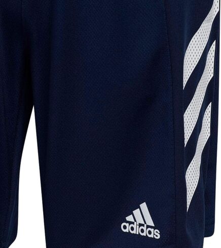 شورت رياضي صغير للأولاد من adidas، PRO Sport 3S Collegiate Navy، 7 in Saudi Arabia