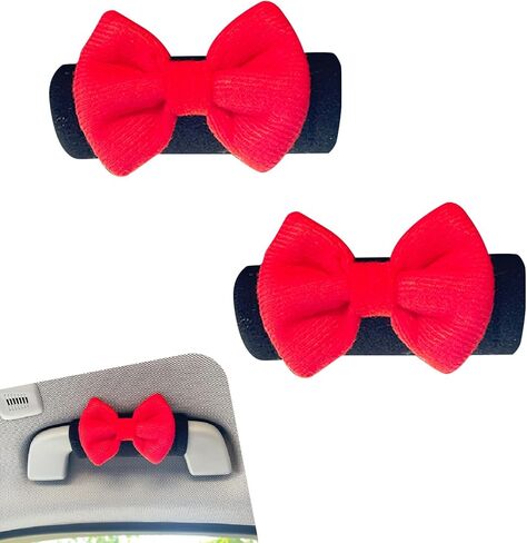 قطعتان من أغطية مقابض السقف الداخلية للسيارة، واقي مقبض سحب باب السيارة الداخلي مضاد للانزلاق، غطاء مقبض الباب الخلفي الأمامي مضاد للخدش، عالمي لشاحنة سيارات الدفع الرباعي (وردي) in Kuwait