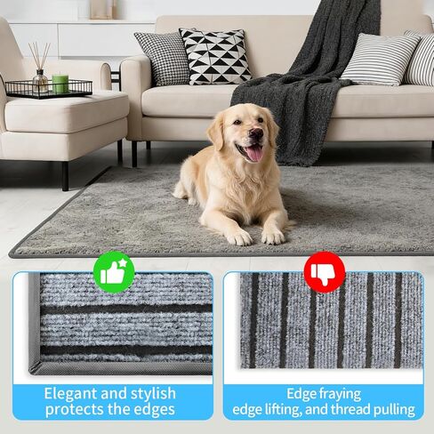 شريط ربط بحافة السجاد بطول 52.5 قدم، شريط ربط للسجاد مع حافة نهائية ذاتية اللصق باللون الرمادي in Kuwait