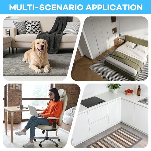 شريط ربط بحافة السجاد بطول 52.5 قدم، شريط ربط للسجاد مع حافة نهائية ذاتية اللصق باللون الرمادي in Kuwait