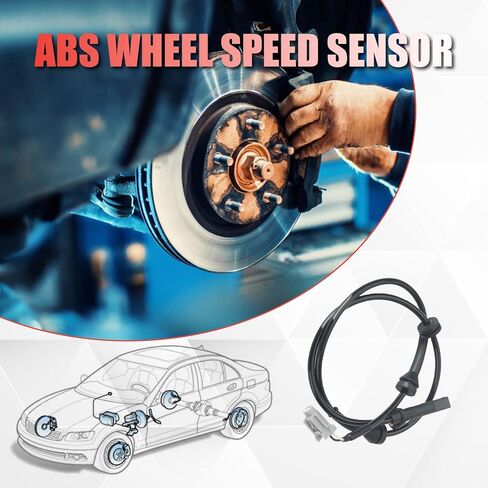 ALS1658 مستشعر سرعة العجلات الأمامية ABS متوافق مع Rogue 2008 2009 2010 2011 2012 2013 2014 2.5L L4 in Saudi Arabia