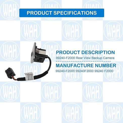 99240-F2000 Rear View Backup Camera Compatible with 2019-2020 Hyundai Elantra Parking Assist 99240F2000 99240 F2000 in Kuwait