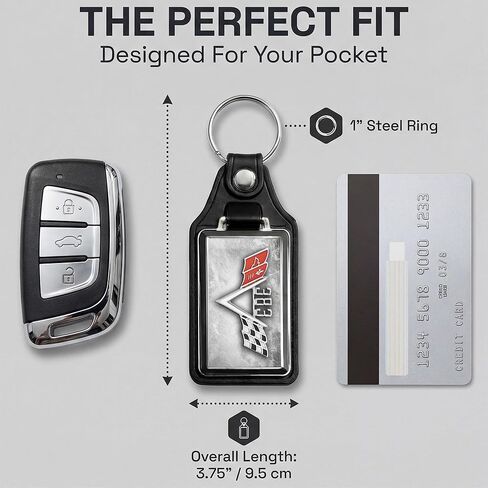 Brotherhood Compatible with 383 MotorEmblem Keychain Key Holder Key Ring For Men Heavy Duty Car Keyring For Men and Women in Kuwait