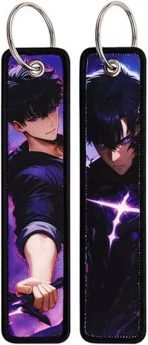 Pinstant سولو التسوية فقط أنا المستوى الأعلى تنشأ رواية الويب الكورية الجنوبية الهزلية Webtoon أنيمي مانغا المفاتيح مفتاح علامة سلسلة فوب حلقة in Kuwait