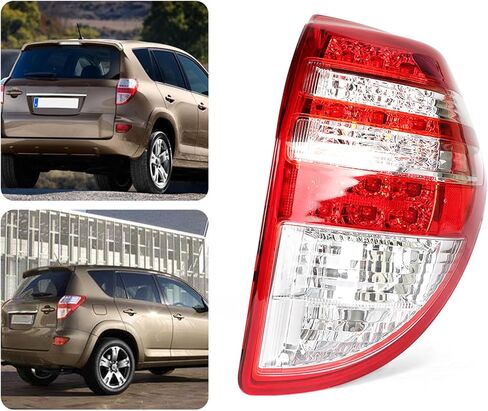 munirater الخلفية الذيل ضوء استبدال ل RAV 4 2009 2010 2011 2012 الضوء الخلفي مصباح مكبح الركاب الجانب الأيمن in Saudi Arabia