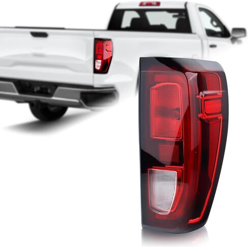 Halogen Type Tail Light Rear Lamp Assembly Compatible with 2019-2023 GMC Sierra 1500/2500 HD/3500 HD Right Passenger Side 84565920 GM2801309 (Not Fit w/Factory LED Tail Light Models) in Kuwait