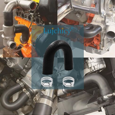 551699 Heater Core Bypass Hose For LS or LT Series Engine 5/8" End and 3/4" End With 2 Clamps in Kuwait