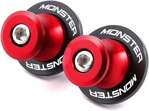 MOWOK For DUCATI For DUCATI MONSTER 695 696 796 797 821 Monster 821 1200 1200S 1200R Motorcycle Accessories M6 Swingarm Spool Slider Stand Screws (Red) in Kuwait