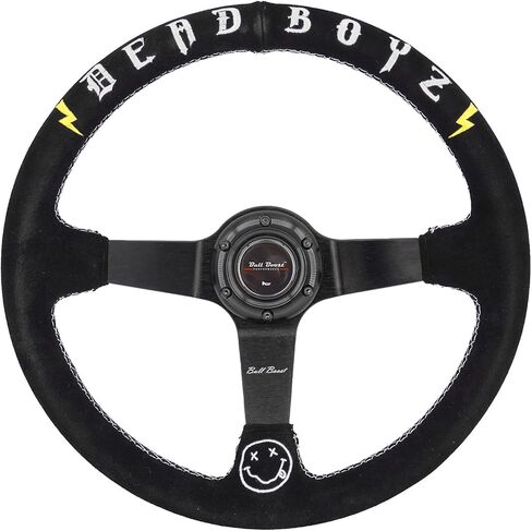 الأداء DEADBOYZ عجلة القيادة 350 مللي متر طبق عميق 6 الترباس ل JDM الرياضة سباق عجلة القيادة الكانتارا القرن زر وشملت in Saudi Arabia