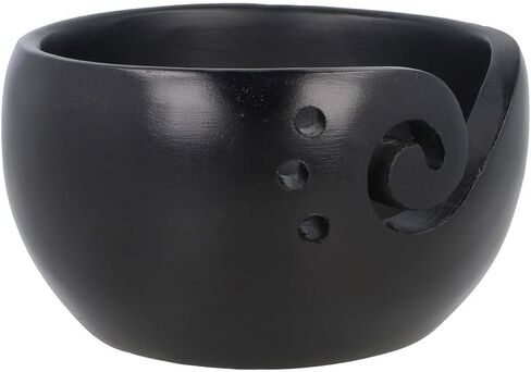 وعاء غزل من خشب المانجو مقاس 11 × 12.5 سم من شيبجيس - قطعة واحدة in Kuwait