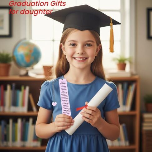Easter Basket Stuffers for Girls Age 8, Graduation Gifts for Daughter, Daughter Bookmark, Birthday Gift for Girls, 8th 10th Birthday Gift for Kids in Saudi Arabia