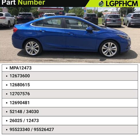 MPA12473 12V 1.4 KW 17T Starter Motor for Chevrolet L4 1.5L Equinox 2018-2023 Malibu 2017-2023 1.4L Cruze 2017-2019 for GMC Terrain 1.5L 2018-2023 for Buick Encore 1.5L 2017-2019 CW # 12673600 in Kuwait