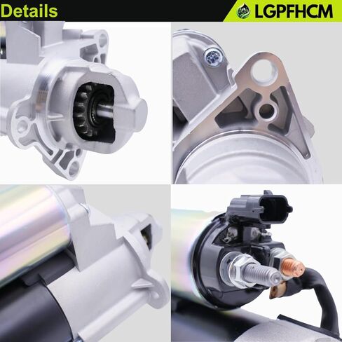 MPA12473 12V 1.4 KW 17T Starter Motor for Chevrolet L4 1.5L Equinox 2018-2023 Malibu 2017-2023 1.4L Cruze 2017-2019 for GMC Terrain 1.5L 2018-2023 for Buick Encore 1.5L 2017-2019 CW # 12673600 in Kuwait