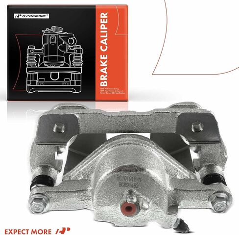 مجموعة فرجار قرص الفرامل الأمامية A-Premium مع دعامة متوافقة مع موديلات مختارة من Acura وHonda - Legend 1991-1995، RL/TL 1996-1998 3.2L، Accord 1998-2002 3.0L in Saudi Arabia