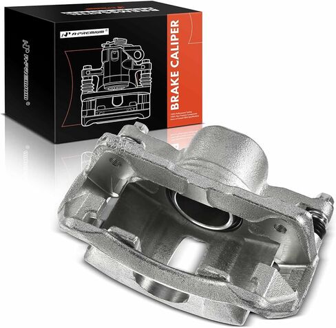 مجموعة فرجار قرص الفرامل الأمامية A-Premium مع دعامة متوافقة مع موديلات مختارة من Acura وHonda - Legend 1991-1995، RL/TL 1996-1998 3.2L، Accord 1998-2002 3.0L in Saudi Arabia