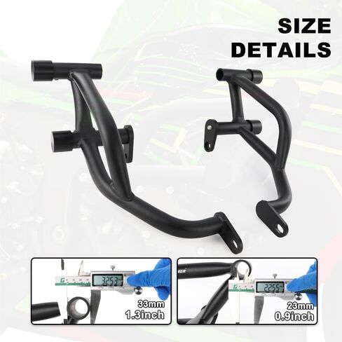 Motorcycle Crash Bar Stunt Cage Engine Guard Fit for Ninja ZX6R ZX-6R 2009-2025, Race Rail Stunt Cage Highway Bar in Saudi Arabia