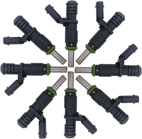 A2720780249 8pcs Set Fuel Injector 8 Holes Compatible with Mercedes SL500 S550 GL450 E550 ML550 GL Class 4.7L 5.5L V8 Replaces# FJ840 2720780249 in Saudi Arabia