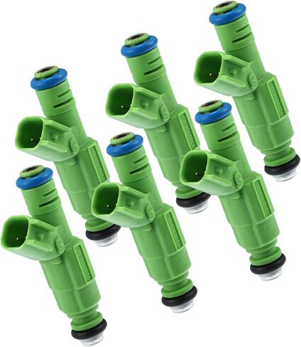 6 Pcs 0280156007 04861454AA Car Fuel Injector Nozzle for Chrysler Town Country 3.3L 01-07 for Dodge Grand Caravan 3.3L 01-07 Replacement in Saudi Arabia