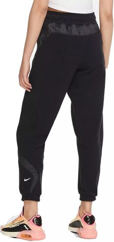 Nike Women's Sportswear Archive Remix Street Pants (X-Large) Black/Black/White in Saudi Arabia