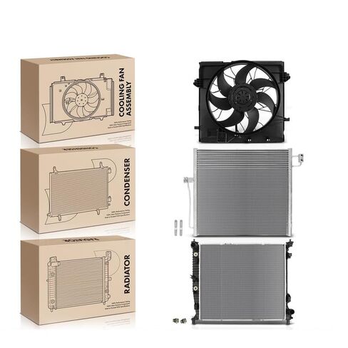 Replacement Parts for Radiator&AC Condenser&Cooling Fan Kit for Mercedes-Benz GL350 GLE550e ML350 Mod-A58PP-41107 in Saudi Arabia