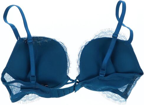 Victoria's Secret Bra Bombshell Add 2 Cups Shimmer Lace (34A, Blue) in Saudi Arabia