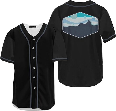 قمصان جيرسي بيسبول لشخصية الفيلم، قميص جيرسي موحد، قميص بيسبول بأزرار سفلية، هدايا للرجال والنساء in Kuwait