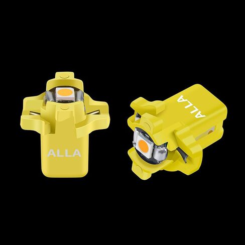 Alla Lighting Super Bright B8.5D 2721MF 17035 BP17035 2351MFX6 LED Bulbs, Blue Instrument Panel Lights 3030 SMD Dashboard, Gauge Cluster Speedometer, Indicator Lights in Saudi Arabia