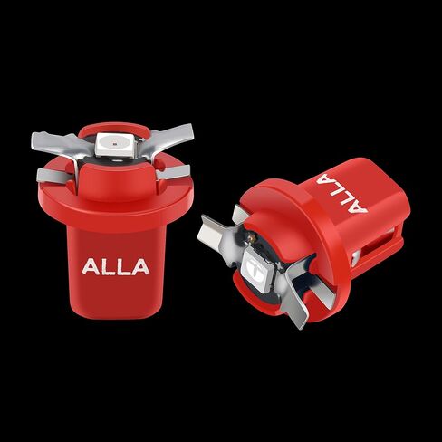 Alla Lighting Super Bright B8.5D 2721MF 17035 BP17035 2351MFX6 LED Bulbs, Blue Instrument Panel Lights 3030 SMD Dashboard, Gauge Cluster Speedometer, Indicator Lights in Saudi Arabia