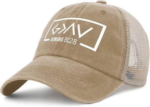 Christian Hats for Men-god is Greater Than The Highs and lows Trucker Hat Women Jesus Cap in Kuwait