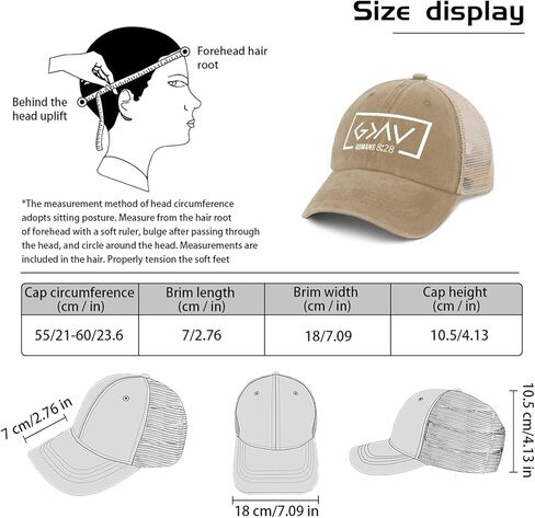 Christian Hats for Men-god is Greater Than The Highs and lows Trucker Hat Women Jesus Cap in Kuwait