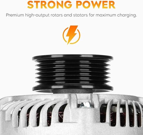 Alternator for Mitsubishi Galant V6 3.8L 2004-2009, Endeavor V6 3.8L 2004-2011, Eclipse 3.8L 2006-2012, 11029N, MD176256, MR984944, MN176256, M984944R, M176256D in Saudi Arabia
